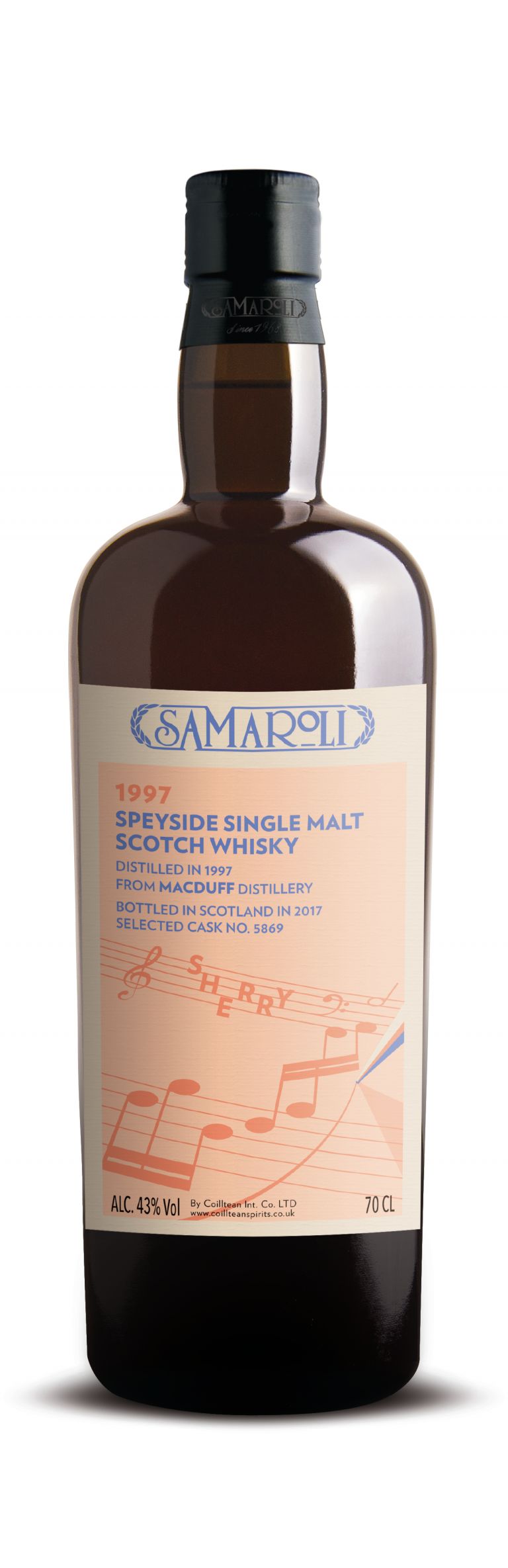 1997 Macduff Sherry - Speyside Single Malt Scotch Whisky - ed. 2017 - 70 cl